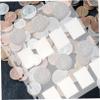 DOITOOL 20sheets Stamp Storage Pages for Binder Transparent Album Pages for Collectible Stamps and Currency Organization Row Standard Design and Protective view 2