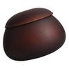 DECHOUS Wooden Go Jar Chess Pieces Storage Box Lidded Chess Containers for Game Pieces Portable view 1
