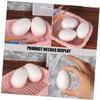 Angoily DIY Foam Eggs Crafts 50pcs Fake Chicken Eggs for Home Restaurant Decor view 2