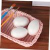 Angoily DIY Foam Eggs Crafts 50pcs Fake Chicken Eggs for Home Restaurant Decor view 4