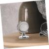 DIYEAH 2pcs Earth Globe for Boys and Girls Desk Decor Rotating Tabletop Decor Glass Base Educational view 4