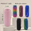 2Pcs Little Ouchies Pain Fidget, Fidget Toy for Adults, Hard Spiky Fidget Massage Keychain , 3D Printed Mini Pain Keychain Sensory Toy ,Novelty Gifts for Friends Pink Black view 2