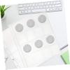 Angoily 20sheets Stamp Storage Pages for Collectible Albums Transparent Binder Pages for Stamps and Currency Acid Single-Sided for Collectors view 4