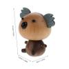 Alipis Unique Car Decor Dashboard Accessories Animal Ornaments Shaking Car Dashboard Decoration view 4