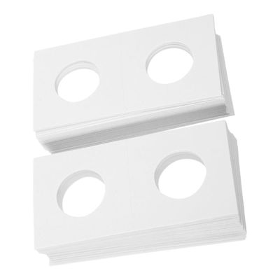 ARTIBETTER 50pcs Cardboard Holders for Collectors for Easy Organization Stylish and Minimalist Design