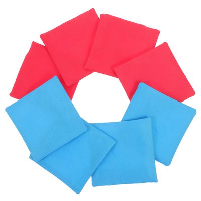 DECHOUS 1set Sandbag Bean Bag Beanbags Outdoor Toss Throwing Bean Bags for Tossing Bean Bags for Beach Toss Bag Game Juggling Sack Soft Canvas 8pcs