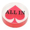 Toddmomy Poker Dealer Button Double Layer Acrylic Engraved Design for Game and Parties Lightweight and Smooth Finish for and Enthusiasts view 1
