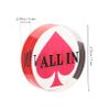 Toddmomy Poker Dealer Button Double Layer Acrylic Engraved Design for Game and Parties Lightweight and Smooth Finish for and Enthusiasts view 2