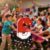 16 Inch Red and White Number 6 Pinata, Birthday Pinata with 16 Inch Piata Stick Blindfold Confetti for Kids 6th Birthday Party Decorations view 4