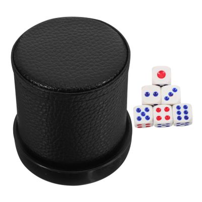 YARNOW Plastic Dice Cup Set with Base for Party Games Role Playing Dice Shaker Holder for Game Sessions with Friends and Family