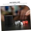 YARNOW Plastic Dice Cup Set with Base for Party Games Role Playing Dice Shaker Holder for Game Sessions with Friends and Family view 2