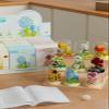 9 Set Secret Mini Flower Building Toy Bouquets with Dust Cover Set Creative Assembly Bonsai Tree Ideal for Home Decor Collection Toys view 3
