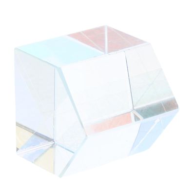 OUNONA Cube Solar Prism Sun Catcher Decorative Glass Prisms for Boys and DIY Suncatcher Kit Optic Cube for Window Decor