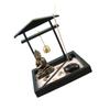 ABOOFAN Buddha Statue Tray Zen Garden for Desk Miniature Sand Table Decorations Meditation Zen Garden Desktop Table Decoration view 1