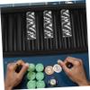 Kisangel Portable Acrylic Poker Chip Tray Multifunctional Holder for Standard Chips for and view 4