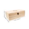 Artibetter Storage Box for Collectors Portable Holder Capacity for Organizing for Display and Storage view 2