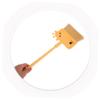 Ciieeo 1set Cute Giraffe Mini Broom and Dustpan Boys and Girls Engaging Cleaning Tool for Toddlers Promotes Motor Skills and Cleanliness for Home and Playtime Activities view 3