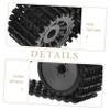 KESYOO 1set Crawler Tank Tracks Kit with Coupler Drive Wheels for Remote Control Tank Models Tracked Vehicles Accessories and Unique Design for Car view 3