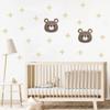 125 Pcs/Swiss Cross Beige Plus Sign Wall Decals 2 Inch- Removable Wall Decals for Kids Room Decoration + Vinyl Decor by Bugybagy (Beige) view 4