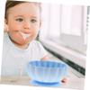 ORFOFE Silicone Flower Shaped Boy Girl Bowl -grade Material for Boys and Girls Encourages Independent Feeding Non- Design for Easy Use for Self-feeding view 4