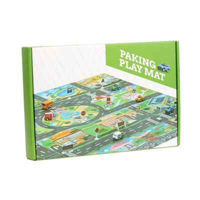Gogogmee Boys and Girls Play Room Toys Cars Traffic Parking Game Mat Educational Plaything