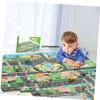 Gogogmee Boys and Girls Play Room Toys Cars Traffic Parking Game Mat Educational Plaything view 3