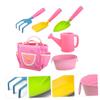 HANABASS 1set Boy Girl Gardening Tools Mini Outdoor Planting Kit Shovel Rake and Hoe for Boy Girl for Activities and Learning Gardening view 3