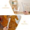 VICASKY 2pair Rocking Horse Handle Ergonomic Plastic Threaded Replacement Grip for Toddlers Fits Wooden Rocking Horses Easy to Install Secure Nonslip Design view 3