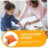 CORHAD 2pcs Beanbag Toss Game for Boys and Girls Outdoor Sensory Plaything Canvas Beanbags view 3