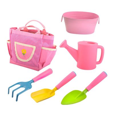 Hohopeti Funny Shovel Rake Set Boys and Girls Garden Tools Mini Tool Set for Boys and Girls' Playtime Outdoor Planting Fun