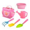 Hohopeti Funny Shovel Rake Set Boys and Girls Garden Tools Mini Tool Set for Boys and Girls' Playtime Outdoor Planting Fun view 1
