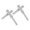 TOYANDONA 2pair Rocking Horse Handle Comfortable Grip Anti-Slip Plastic Threaded Handle for Wooden Rocking Horse Toys Easy Installation for Toddlers and Boy Girl view 1