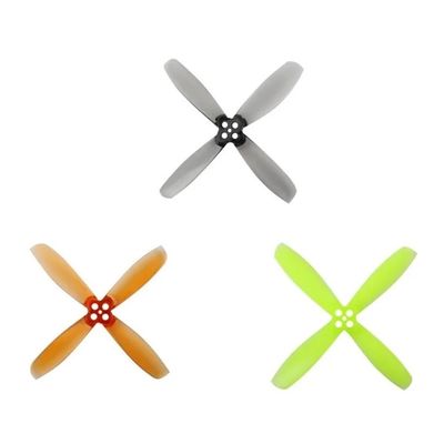 12Pairs(12CW+12CCW) Fit for Gemfan RotorX 2535 2.5X3.5 65mm 2-Blade Propeller Convertible to 4-Blade 1.5mm