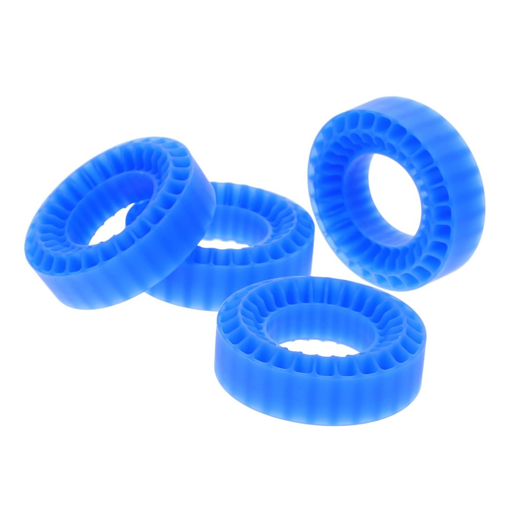 ERINGOGO Durability and Stability in One 4 Pack Silicone Tire Inserts for Crawler Fit for 1/18 1/24 Car Tires
