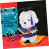BESTYASH 1set Graduation Gown Outfit for Plush Dolls Replaceable Graduation Bear Clothes Cap and Certificate Creative Dress up Costume for Special Celebrations view 4