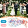 ShinyRelief 4 Pack Wedding Bubble Guns 32 Holes with Light, Bottles Solution, Romantic Bubble Maker for Outdoor Ceremony, Wedding Party Favors, Photo Props, Reception Entertainment (Pink) view 2