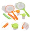 Kisangel Catcher Kit for Boys and Girls Portable Butterfly Habitat Net Mesh Cage Observation Bottle and Tweezers Nature Observation Exploration Tool view 4