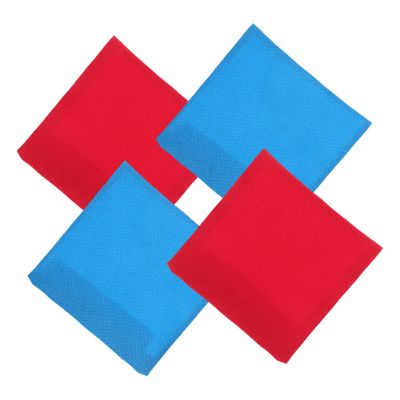 GANAZONO 4pcs Bean Bag Toss Game Durable Small Bean Bags for Outdoor Fun Educational Plaything for Family Gatherings Color for Boy Girl and Adults