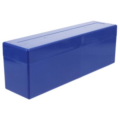 ARTIBETTER Box Plastic Coin Storage Trading Coin Collection Supplies Coin Holders for Collectors Coins with Lids Coin Case Storage Holders Storage Containers Coin Storage Case Navy