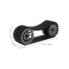 Alasum DIY Rubber Tank Track Replacement for Rc Crawler Unique Design Easy Assembly Authentic Tank Look for Model Building and Enhancing Practical Skills view 2