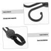 Alipis 5pcs Stroller Hooks for Hanging Diaper Bags Groceries Purses Organizer Clips Easy Installation for Cars Shopping Carts Strollers view 3