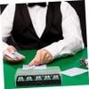 Toddmomy Acrylic Chip Box Poker Chips Numbered Case Holders Poker Chip Holder Poker Chip Locking Carrier Household Poker Chip Tray Storage Supplies Chip Supply Daily Poker Chip Tray view 3