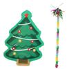 CHILDWEET 1set Christmas Tree Decoration Fun Party Prop for Christmas Celebrations Includes and Stick for Family Gatherings and Holiday Photography