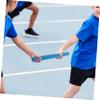 Abaodam 5pcs Cheer Stick Relay Baton Boys and Girls Running Sticks Soft Sponge Material Indoor and Outdoor Use view 4