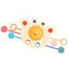 Kisangel Boy Girl Interactive Pull String Teething Toy Early Educational for Fine Motor Skill Development for Birthdays and Showers view 1