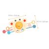 Kisangel Boy Girl Interactive Pull String Teething Toy Early Educational for Fine Motor Skill Development for Birthdays and Showers view 3