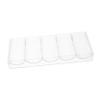 Kisangel Acrylic Poker Chip Tray Multi-function Accessory Tray Sturdy Portable Chip Box view 1