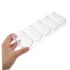 Kisangel Acrylic Poker Chip Tray Multi-function Accessory Tray Sturdy Portable Chip Box view 4