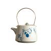 200Ml/7oz hand-painted ceramic panda beam teapot, single household Kung Fu tea set - Panda Play Beam Teapot view 1