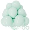 110pcs Pastel Green Balloon 12 Inch, Pastel Green Latex Balloons for Birthday Party Baby Shower Wedding(with 2 Ribbons). view 1